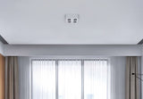Ceiling Light 1/2/3/4 Head 12w Square Surface Mounted Downlight Anti-glare Living Room Bedroom Indoor Lighting Household Lamp