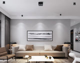 Ceiling Light 1/2/3/4 Head 12w Square Surface Mounted Downlight Anti-glare Living Room Bedroom Indoor Lighting Household Lamp