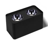 Ceiling Light 1/2/3/4 Head 12w Square Surface Mounted Downlight Anti-glare Living Room Bedroom Indoor Lighting Household Lamp