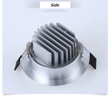 Downlights Super Bright Spot downlight light COB Light Dimmable 3w 5w 7w 12w 110V/220V ceiling recessed Lights Indoor Lighting