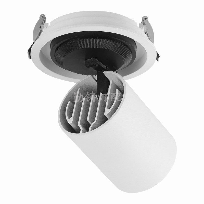 LED Downlight Light Dimmable 360 angles Adjustable COB 10W 15W Rotation Recessed Ceiling Spot light AC85-265V