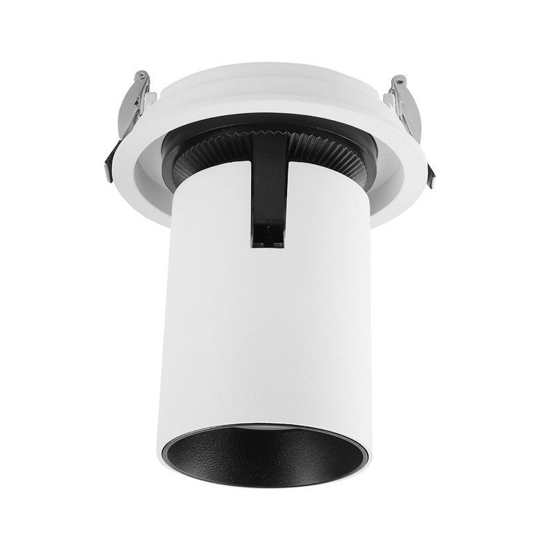 LED Downlight Light Dimmable 360 angles Adjustable COB 10W 15W Rotation Recessed Ceiling Spot light AC85-265V