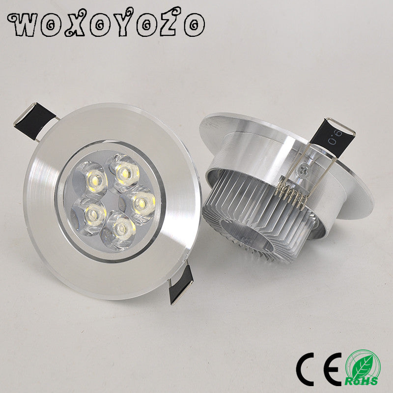 LED Dimmable Downlight COB 9W 12W 15W 21W Recessed LED Spot light AC 110V 220V 85-265V decoration Ceiling Lamp