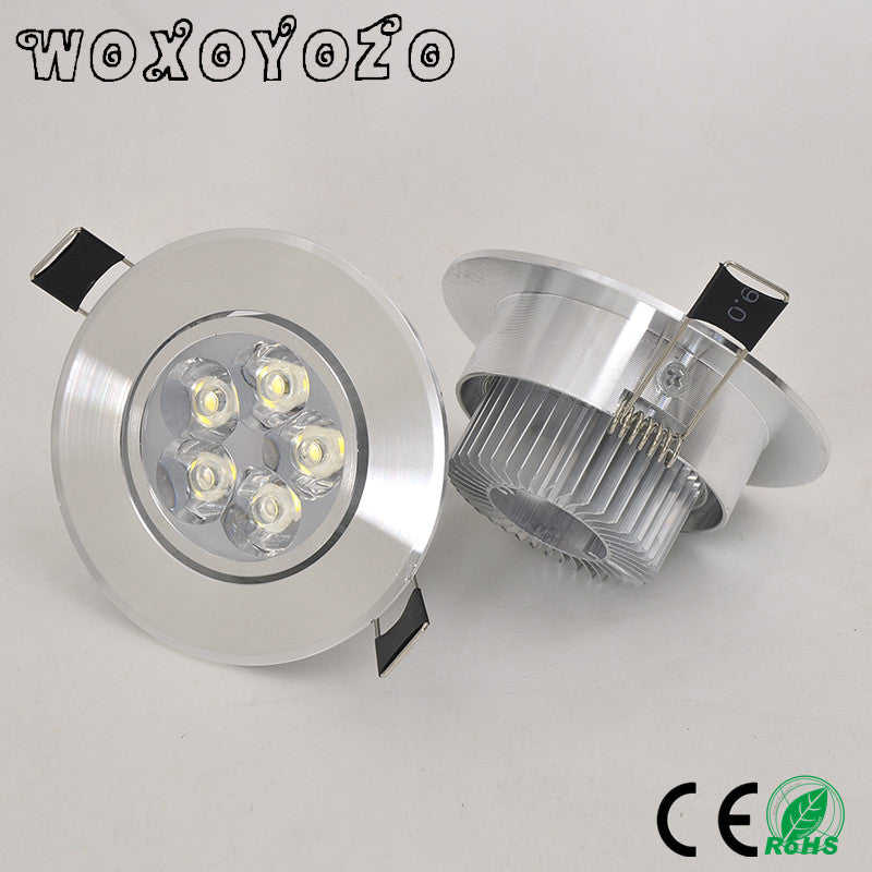 LED Dimmable Downlight COB 9W 12W 15W 21W Recessed LED Spot light AC 110V 220V 85-265V decoration Ceiling Lamp