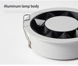 BRGT LED Spot Lights Recessed Downlight Aluminum Ceiling 7W 12W 24W COB Focos Lamp 110V 220V For Kitchen Home Indoor Lighting