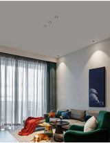 BRGT LED Spot Lights Recessed Downlight Aluminum Ceiling 7W 12W 24W COB Focos Lamp 110V 220V For Kitchen Home Indoor Lighting