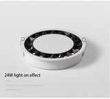 BRGT LED Spot Lights Recessed Downlight Aluminum Ceiling 7W 12W 24W COB Focos Lamp 110V 220V For Kitchen Home Indoor Lighting