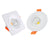 Dimmable COB LED Recessed Downlight 3W 5W Warm White/Natural White/Cold White LED Ceiling Spot Light AC220V 110V