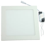 Dimmable LED Downlight 3W 4W 6W 9W 12W 15W 25W Square Ultrathin SMD 2835 Ceiling Panel Lights AC85-265V