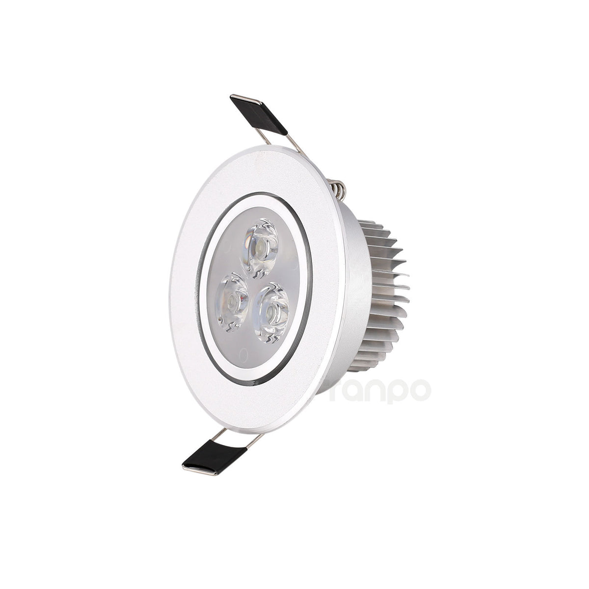 LED Recessed Ceiling Down Light Panel Lamp 3W 5W Cool Warm White 220V 110V with Driver Downlight Spotlight for Home Office Hotel