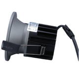 Anti-glare Dimmable Led Downlights COB Ceiling Spot Light 10W 12W 15W 18W AC90-265V Recessed Narrow Border Indoor Lighting