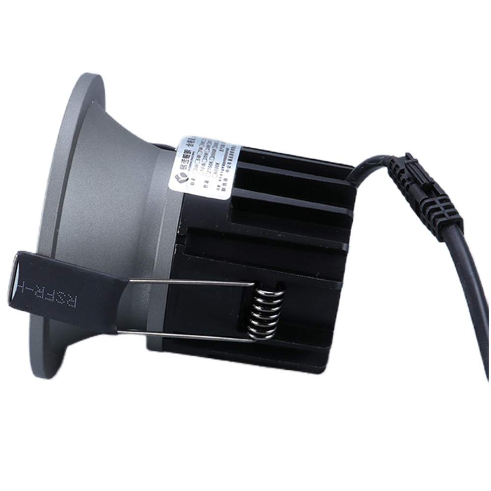 Anti-glare Dimmable Led Downlights COB Ceiling Spot Light 10W 12W 15W 18W AC90-265V Recessed Narrow Border Indoor Lighting