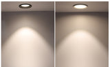 Anti-glare Dimmable Led Downlights COB Ceiling Spot Light 10W 12W 15W 18W AC90-265V Recessed Narrow Border Indoor Lighting