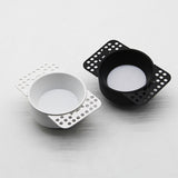 AC220V Recessed Anti Glare LED Downlights 7W 9W 12W Frameless LED Ceiling Spot Lights Background Lamps Bedroom Indoor Lighting