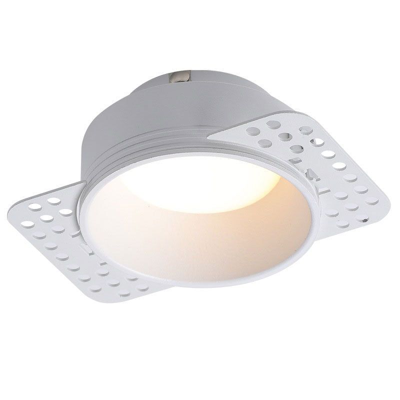AC220V Recessed Anti Glare LED Downlights 7W 9W 12W Frameless LED Ceiling Spot Lights Background Lamps Bedroom Indoor Lighting