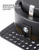 AC220V Recessed Anti Glare LED Downlights 7W 9W 12W Frameless LED Ceiling Spot Lights Background Lamps Bedroom Indoor Lighting