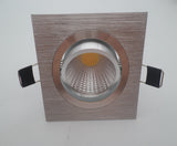  Ceiling Lamp 7W 9W 12W AC110V 220V LED Spot light Recessed decoration LED Dimmable Bright Square Downlight
