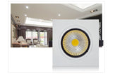  Ceiling Lamp 7W 9W 12W AC110V 220V LED Spot light Recessed decoration LED Dimmable Bright Square Downlight