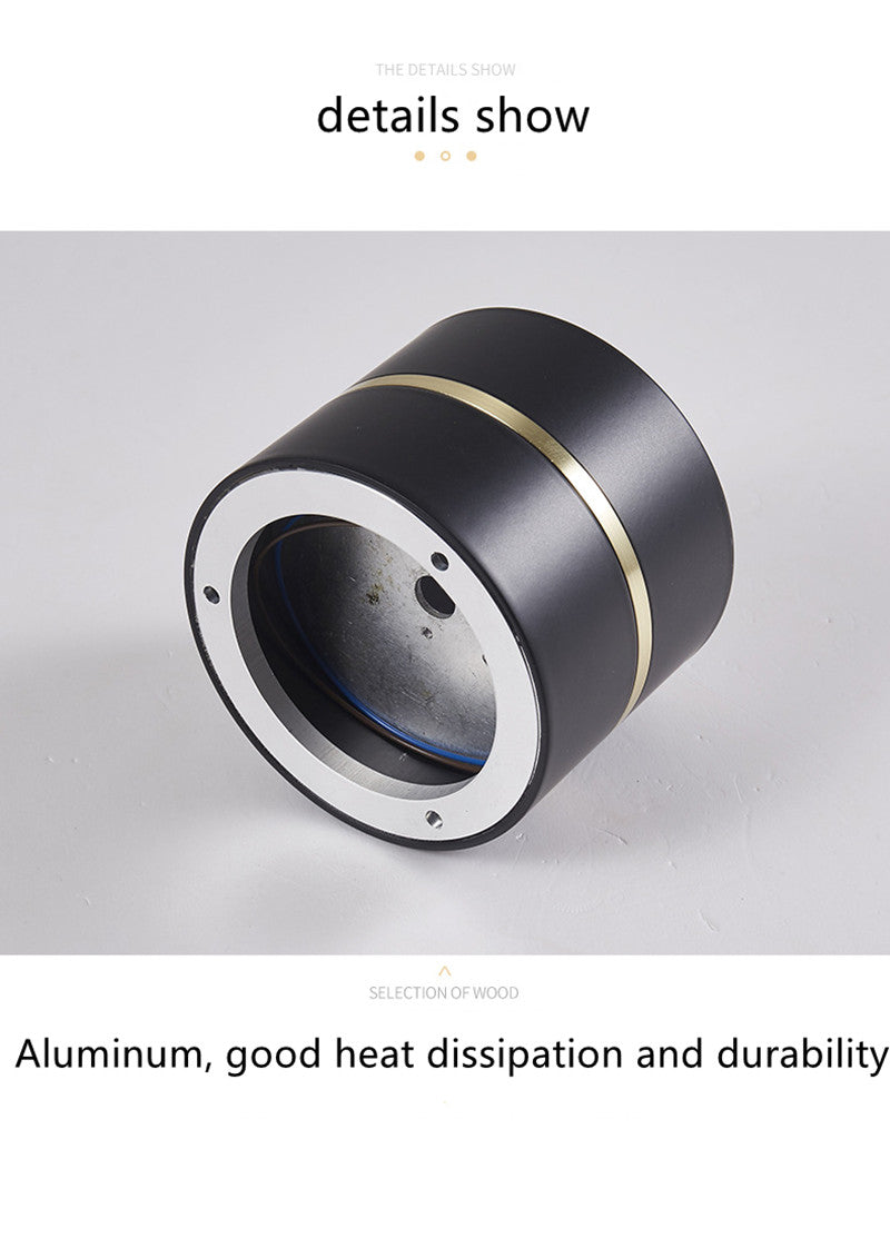 LED Spotlights Anti-Glare Downlight 7w 9w 12w Living Room Bedroom Corridor Store Surface Mounted Downlight 220v Ceiling Lamps