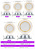 Led Downlight 5W 9W 12W 15W 18W 220V 10pcs/lot Ceiling Light Recessed Down light Round Led Panel Light Spotlight Indoor Lighting