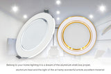 Led Downlight 5W 9W 12W 15W 18W 220V 10pcs/lot Ceiling Light Recessed Down light Round Led Panel Light Spotlight Indoor Lighting