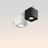 Square Surface Mounted Downlight Led Spotlight Aisle Living Room Without Main Light Adjustable Spotlight