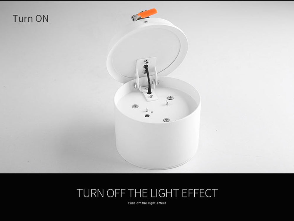 LED Downlight Mini Embedded Recessed Ceiling lamp 5W 7W 10W 360 degree rotation LED Ceiling Lamp Spot Light Downlight AC85-265V