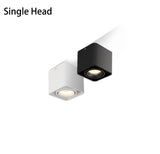 Square Surface Mounted Downlight Led Spotlight Aisle Living Room Without Main Light Adjustable Spotlight
