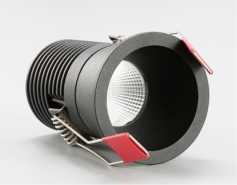 LED downlight dimmable ac110-240V 5W 7w 9W 12W embedded LED ceiling light anti-glare indoor lighting ceiling bulb