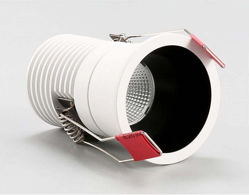 LED downlight dimmable ac110-240V 5W 7w 9W 12W embedded LED ceiling light anti-glare indoor lighting ceiling bulb