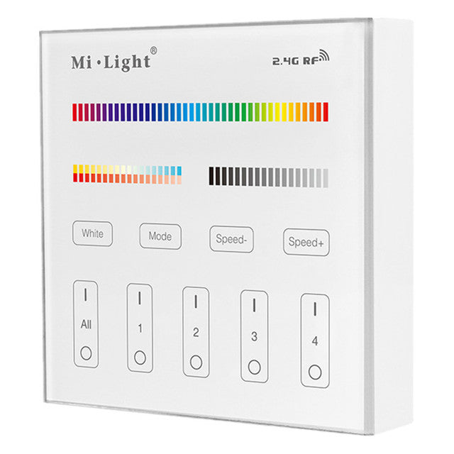 MiBoxer 6W 12W 18W Anti-glare RGBCCT Smart LED Downlight 2.4G RF Remote WiFi APP Alexa Google Voice Control