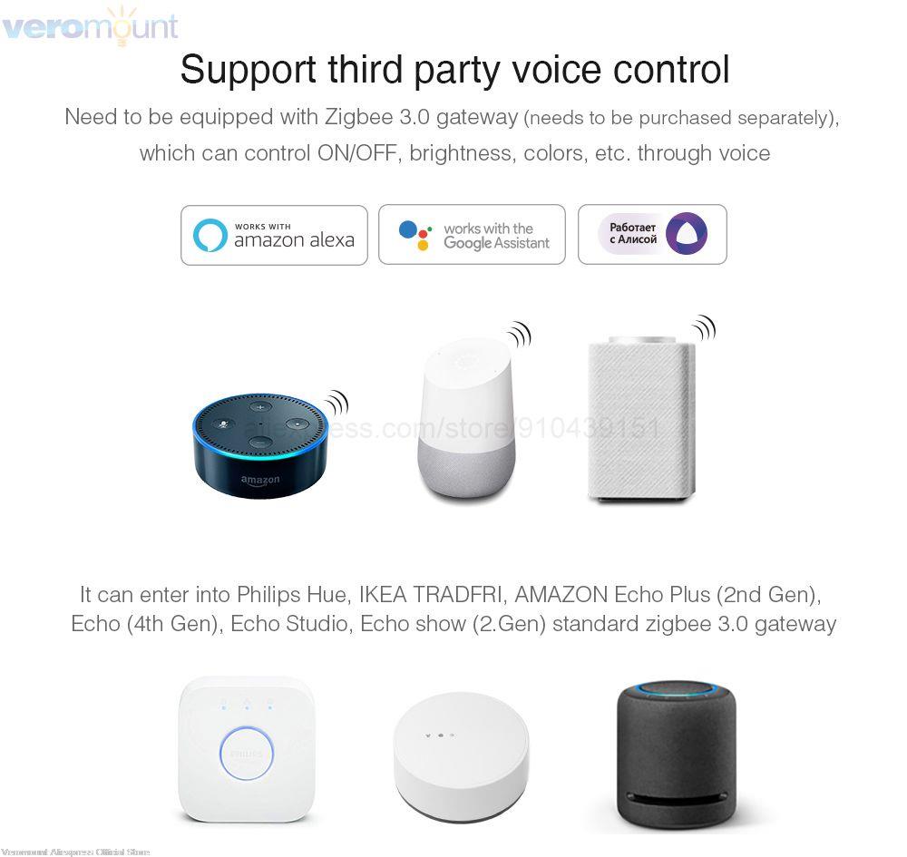 Miboxer Zigbee 3.0 Dual White LED Downlight DW2-06A-ZB 6W / DW2-12A-ZB 12W Round Ceiling Light AC100~240V LED Panel lamp