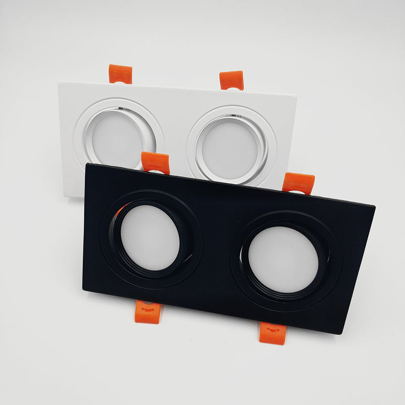 Dimmable Square Recessed COB LED Downlights 7W 9W 12W 18W 24W LED Ceiling Lamps AC85-265V LED Ceiling Spotlights Indoor Lighting