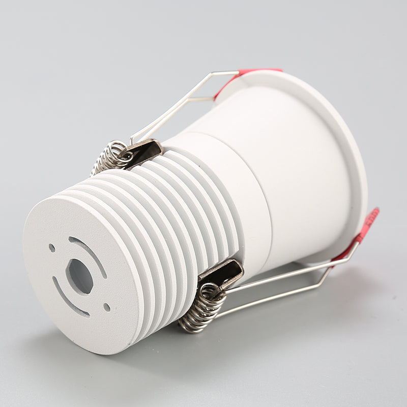 Anti Glare Dimmable COB LED Downlights 5W/7W/10W/12W LED Ceiling Spot Lights Warm Cold White Background Lamps Indoor Lighting