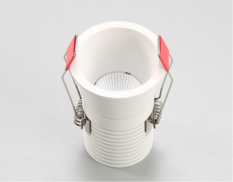 Anti Glare Dimmable COB LED Downlights 5W/7W/10W/12W LED Ceiling Spot Lights Warm Cold White Background Lamps Indoor Lighting