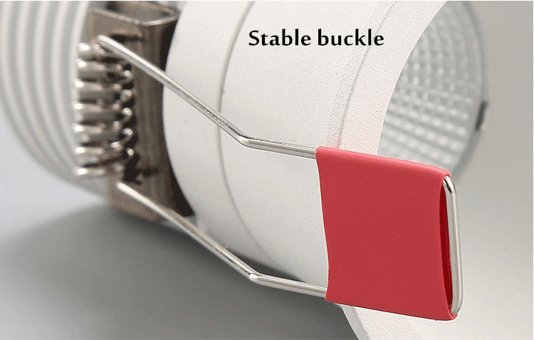 Anti Glare Dimmable COB LED Downlights 5W/7W/10W/12W LED Ceiling Spot Lights Warm Cold White Background Lamps Indoor Lighting