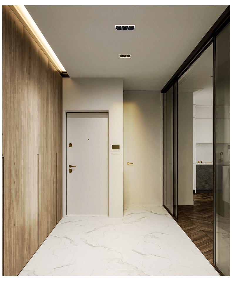 Honeycomb Square Nest Anti-Glare COB Recessed Downlight 1/2/3/4 LED Ceiling Spotlight for Bedroom Interior Lighting AC220V