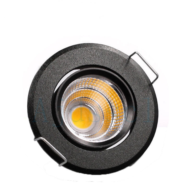 LED downlight Dimmable COB Mini Led Spot 5W AC 85-265V LED Downlight Satin Nickel Miniature Indoor Outdoor Ceiling Spot