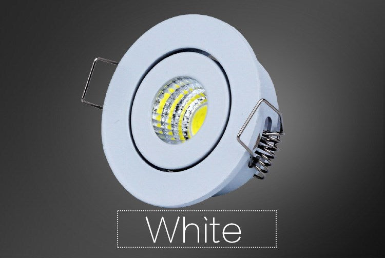 LED downlight Dimmable COB Mini Led Spot 5W AC 85-265V LED Downlight Satin Nickel Miniature Indoor Outdoor Ceiling Spot