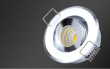 LED downlight Dimmable COB Mini Led Spot 5W AC 85-265V LED Downlight Satin Nickel Miniature Indoor Outdoor Ceiling Spot
