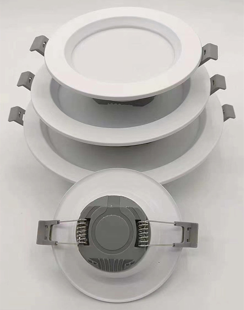 Ultra-thin Portable Downlight Without Driver Recessed LED Spotlight 12W 18W Simple Installation Ceiling Lamp Foyer Lighting