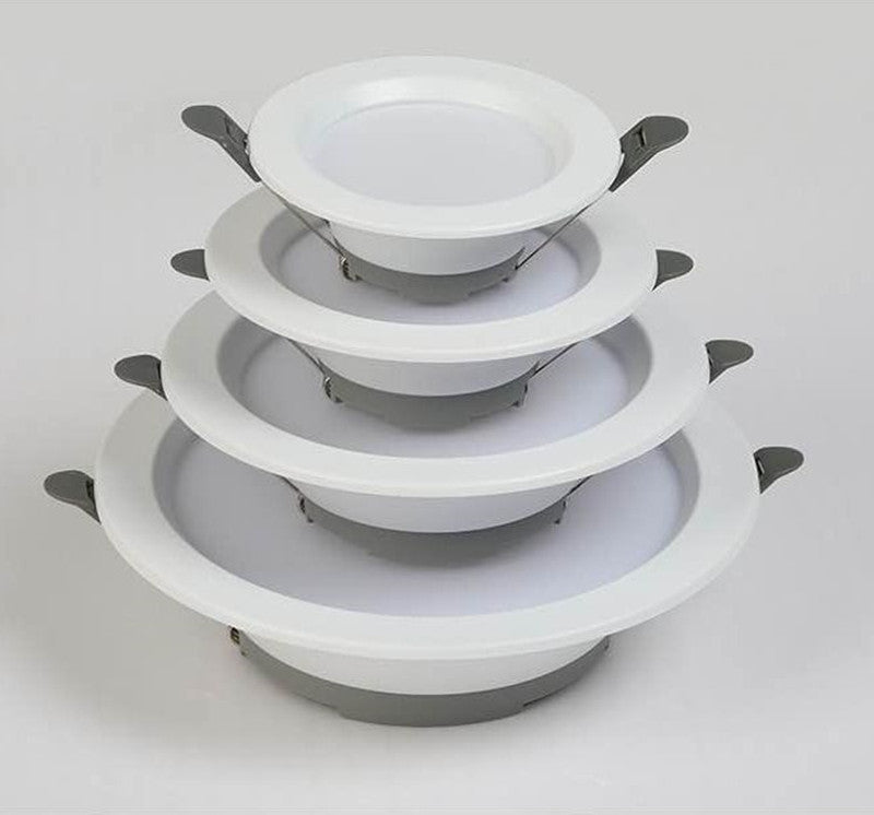 Ultra-thin Portable Downlight Without Driver Recessed LED Spotlight 12W 18W Simple Installation Ceiling Lamp Foyer Lighting