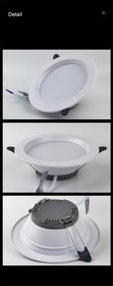 Ultra-thin Portable Downlight Without Driver Recessed LED Spotlight 12W 18W Simple Installation Ceiling Lamp Foyer Lighting