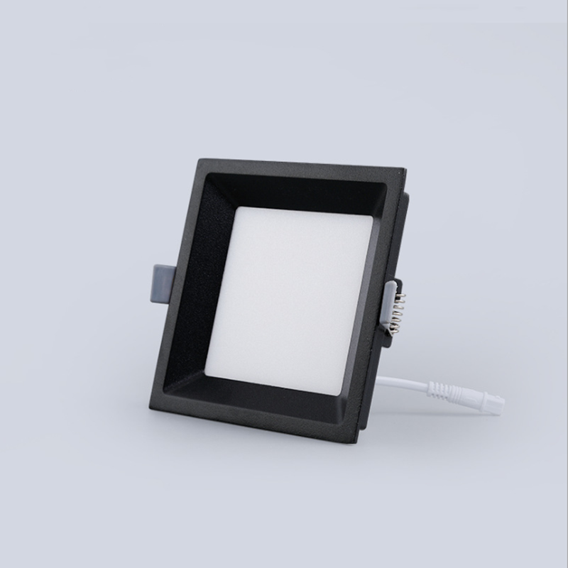 LED Downlight 5W 9W 12W 16W 22W Round Square Embedded LED Panel Light Downlight Black LED Ceiling Lamp Lights AC110V 220V