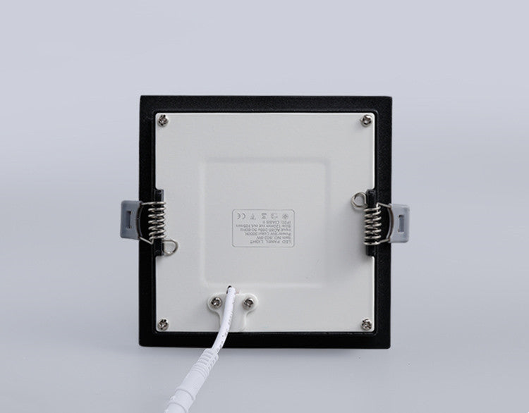 LED Downlight 5W 9W 12W 16W 22W Round Square Embedded LED Panel Light Downlight Black LED Ceiling Lamp Lights AC110V 220V