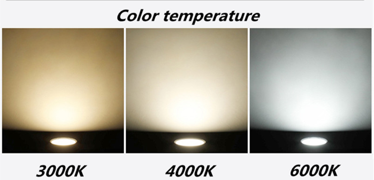 LED Downlight 5W 9W 12W 16W 22W Round Square Embedded LED Panel Light Downlight Black LED Ceiling Lamp Lights AC110V 220V