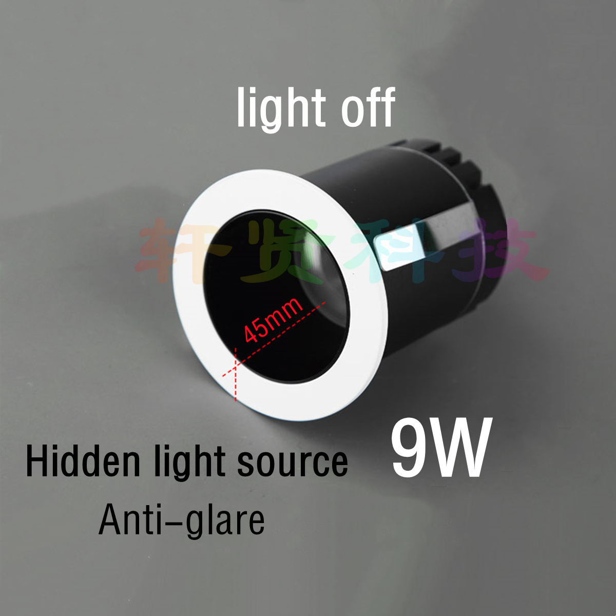 Mini Led Spot Downlights Recessed COB Dimmable Ceiling Light For Home Cabinet Showbox Hole Size 30mm