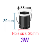 Mini Led Spot Downlights Recessed COB Dimmable Ceiling Light For Home Cabinet Showbox Hole Size 30mm