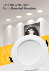 LED Downlight 18W 15W 12W 9W 7W AC220V 230V Spot LED Lamp Waterproof downlight Home Decor Round Recessed Spot Light