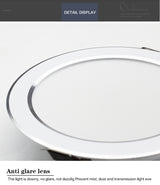 LED Downlight 18W 15W 12W 9W 7W AC220V 230V Spot LED Lamp Waterproof downlight Home Decor Round Recessed Spot Light